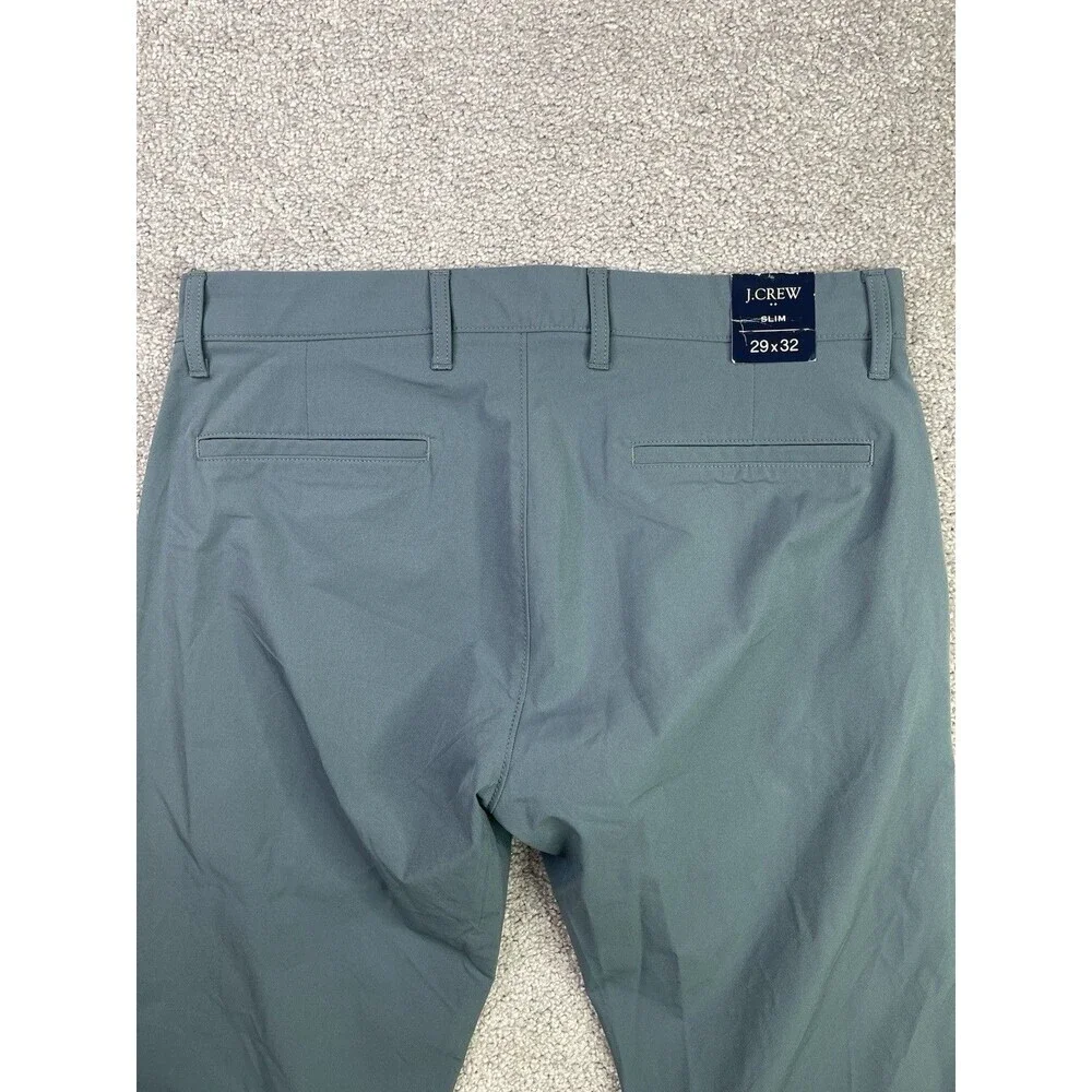J. Crew Factory Flex Pants Men's 29X31 Slim Straight Tech Chino Stretch Workwear